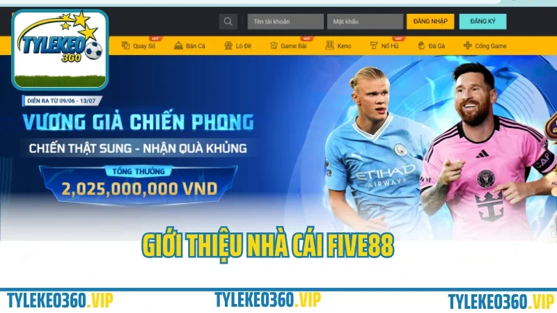 Giới Thiệu Nhà Cái Five88 – Sân Chơi Cá Cược Đẳng Cấp Cho Dân Chuyên 2025