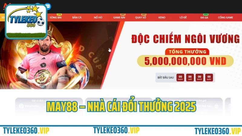 May88 – Nhà Cái Đổi Thưởng Game Bài, Kèo Thể Thao Hấp Dẫn 2025