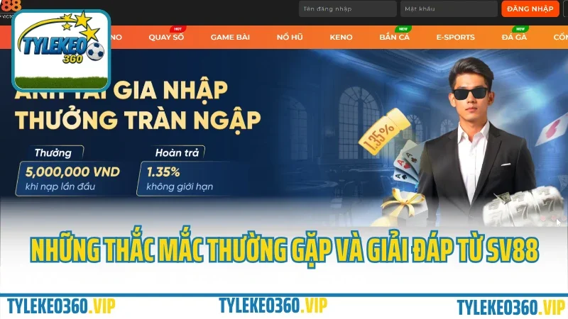 Sv88 có gì hot? Trải nghiệm nhà cái uy tín dành cho người việt 2025 9 Những thắc mắc thường gặp và giải đáp từ sv88