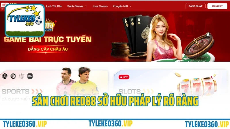 Red88 – nhà cái đa nền tảng, game bài & casino đổi thưởng 2025 2 Sân chơi red88 sở hữu pháp lý rõ ràng