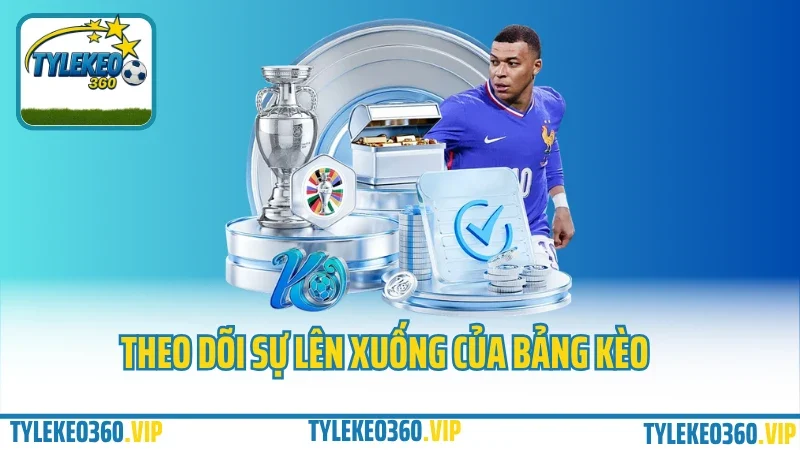 Soi kèo bóng đá từng bước – từ chọn trận, xem odds đến quyết định cửa 3 Theo dõi sự lên xuống của bảng kèo
