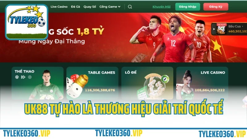Giới thiệu uk88 – nhà cái mang phong cách châu âu, cá cược đỉnh cao 2025 1 Uk88 tự hào là thương hiệu giải trí quốc tế