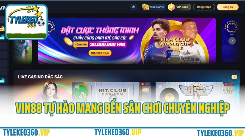 Vin88 – cổng game bài đổi thưởng dành riêng cho người việt 2025 1 Vin88 tự hào mang đến sân chơi chuyên nghiệp