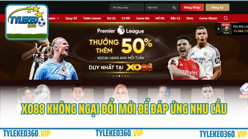 Xo88 – game bài đổi thưởng, slot nổ hũ, mini game liên tục 2025 2 Xo88 không ngại đổi mới để đáp ứng nhu cầu