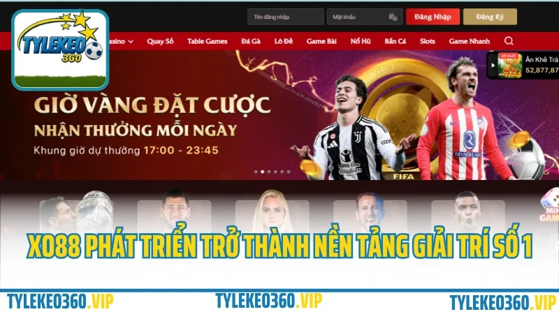 Xo88 – game bài đổi thưởng, slot nổ hũ, mini game liên tục 2025 1 Xo88 phát triển trở thành nền tảng giải trí số 1