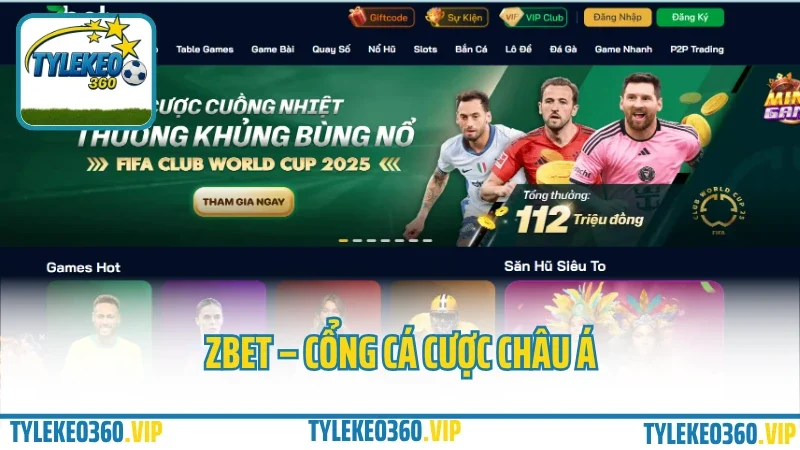 Zbet – Cổng Cá Cược Châu Á, Tỷ Lệ Kèo Cực Đỉnh Cho Dân Cá Độ 2025